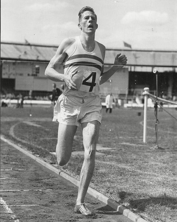 Roger Bannister, The First Man to Run a Mile in 4 Minutes 