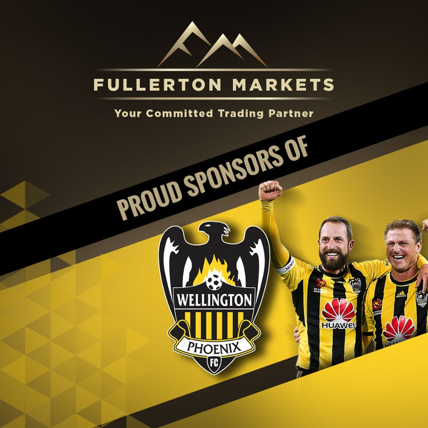 Fullerton Markets สนับสนุนสโมสรฟุตบอล Wellington Phoenix